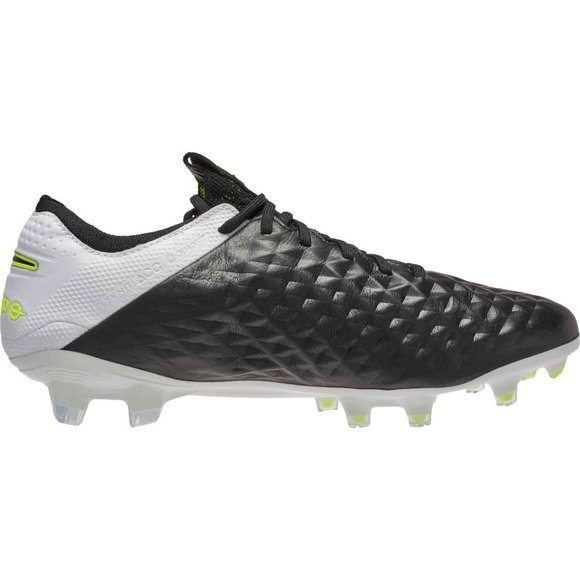 Nike Tiempo Legend 8 Elite FG B&W-Volt cleats - Picture 9 of 12